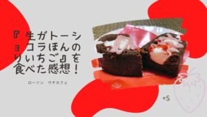 ローソン生ガトーショコラほんのりいちご